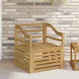 Vanjski kauč Čvrsto drvo akacije Bijela | shoptok.hr