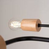 Nice Lamps Črna/v naravni barvi stropna svetilka 60x100 cm Dazzle – | Shoptok.si
