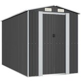 vidaXL Vrtno spremište antracit 192 x 357 x 223 cm pocinčani čelik | shoptok.hr