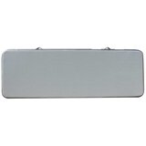  Gimnastička strunjača na napuhavanje s pumpom, 400 × 100 × 10 cm, siva | shoptok.hr
