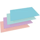 Namizna plastificirana mapa 57,5x37,5cm aquarel exacompta 60196d pastelno sortirano