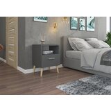 ADRK Moderna nona ormari LOGAN s ladicom - SIVA | shoptok.hr