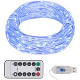 vidaXL LED lučke s 150 LED diodami modre 15 m, (20848877) | Shoptok.si