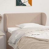  Vzglavje z ušesi kapučino 93x23x78/88 cm umetno usnje, (20735740) Cene