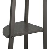  Kutne police s 3 razine crne 45,5 x 31,5 x 120 cm | Eponuda.com
