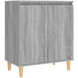 Maison Chic Komoda - Predalnik siva sonoma 60x35x70 cm konstruiran les, (21717233)