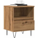 vidaXL Noćni ormarić Artisan hrast 40x35x50 cm izrađeno drvo Cijene