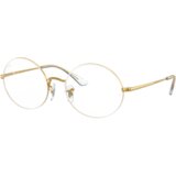 Ray-ban Okvir za naočare 0RX1970V 3104 51, Ženski, Zlatne boje Cene