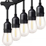  LED spoljašnja dekorativna girlanda 10xE27/1W/230V 10,94 m IP44 crna | Eponuda.com