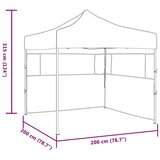  Zabavni šotor Antracit 200 x 200 x 315 cm Oxford tkanina, (5000204575) | Shoptok.si