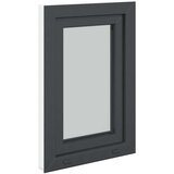 vidaXL Kletno okno "RISOR" 50x75 cm vrtljivo-nagibno DIN levo antracitno | Shoptok.si
