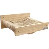 zidna viseća ležaljka Timber - taupe
