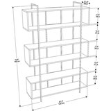 Kalune Design Bruti - Green, Black GreenBlack Bookshelf