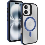  Ovitek za iPhone 16 serije NEO, združljiv z MagSafe, z ojačanimi vogali, Modra, (5000189385) | Shoptok.si