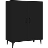 Maison Chic Komoda - Predalnik črna 70x34x90 cm konstruiran les, (21715897) Cene