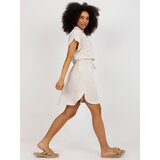 RUE PARIS Dress-WN-SK-VE40.43P-light beige | shoptok.hr