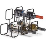 ZELLER Stalak za vino, metalni, 5 boca, 38 x 14 x 23 cm, 27363 | shoptok.hr