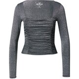 Hollister Majica srebrna | Shoptok.si