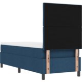  Posteljna vzmetnica z vzmetnico & LED modra 80x200 cm Tkanina, (22083342) | Shoptok.si