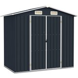 The Living Store Vrtna lopa antracitna 205x129x183 cm pocinkano jeklo - Vrtna Lopa, (21751399) | Shoptok.si