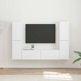  Set TV komoda 6 pcs Bijelo Konstruirano drvo | shoptok.hr