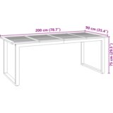 vidaXL Set za vrtno objedovanje od 9 dijelova Crni Poli Rattan Akacija, Složive vrtne stolice s jastucima 2 kom Crni Poli Rattan | shoptok.hr