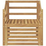  Zunanji kavč Masiven les akacije Bela, (5000270618) | Shoptok.si