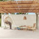 vidaXL Uvlačiva bočna tenda za terasu 200 x 600 cm krem Cijene