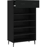 Ormarić za cipele crni 60 x 35 x 105 cm od konstruiranog drva | shoptok.hr