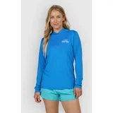 Unscripted Hooded Sunshirt Longsleeve Lycra bold blue