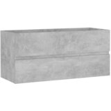 Ormarić za umivaonik siva boja betona 100 x 38,5 x 45 cm drveni | shoptok.hr