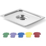 Hendi Pokrov za GN posodo z barvnimi sponkami Haccp GN1/4 265x162mm nerjaveče jeklo - 805244, (21397735) | Shoptok.si