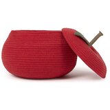 Lorena Canals Rdeča tekstilna otroška škatla za shranjevanje ø 28x20 cm Apple – | Shoptok.si
