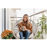  Viseća vrtna ljuljačka BOHO bež | shoptok.hr