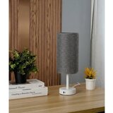  Brilagi - Stona lampa sa USB priključkom TABLON 1xE27/25W/230V bela/siva | Eponuda.com