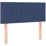 Maison Chic posteljno vzglavje - vzglavna omarica - nočna omarica modro 90x5x78/88 cm blago, (21705286) Cene
