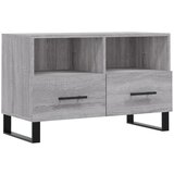 Maison Chic TV omarica - TV enota - Televizijska omarica siva sonoma 80x36x50 cm inženirski les, (21698761) Cene