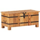  Škrinja od masivnog bagremovog drva 90 x 40 x 40 cm | shoptok.hr