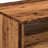 vidaXL Stolić za kavu s LED svjetlima boja starog drva 90x49x40 cm | shoptok.hr