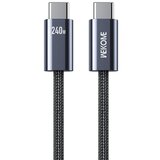 WEKOME Kabl za punjenje WDC-23, 3.1 USB tip C, 240W, 480Mbps, Crni cene