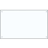 vidaXL kuhinjska zaštita od prskanja prozirna 100x60 cm kaljeno staklo | shoptok.hr