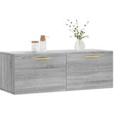  Zidni ormarić siva boja hrasta 100x36,5x35 cm konstruirano drvo | shoptok.hr