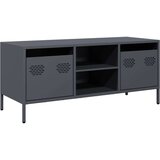 vidaXL TV ormarić antracit 101,5 x 39 x 43,5 cm hladno valjani čelik | shoptok.hr