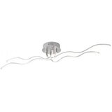 Just light. 15126-55 - led plafonski luster wave LED/29,4W/230V hrom Cene