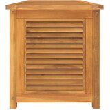  Vrtna kutija za pohranu s vrećom 150x50x55 cm masivna tikovina | Eponuda.com
