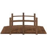  Vrtni most s ogradama 150 x 67 x 56 cm od masivnog drva smreke | shoptok.hr