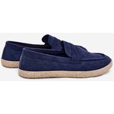 Boto Men's Moccasins With Braiding Navy Fiamar | Shoptok.si