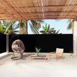vidaXL Uvlačiva bočna tenda crna 180 x 1000 cm Cijene