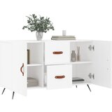  Komoda bijela 100x36x60 cm od konstruiranog drva | shoptok.hr