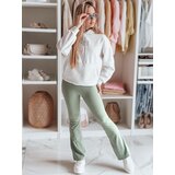 DStreet Legginsy damskie dzwony FARAFII miętowe | shoptok.hr